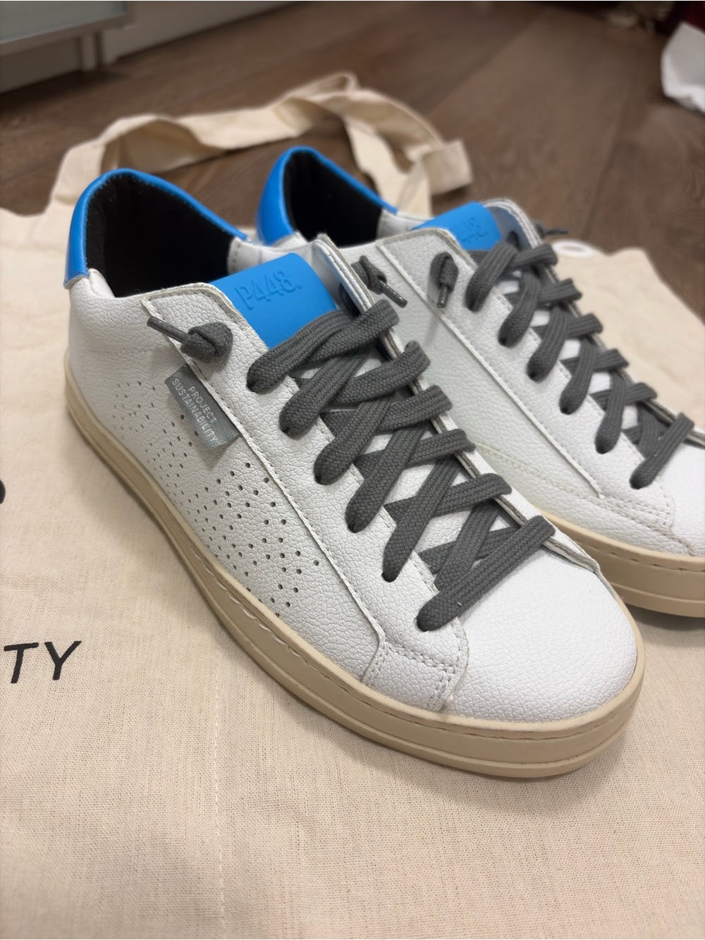 Women’s PROJECT SUSTAINABILITY x P448 S23-JOHN-W Laced Shoes